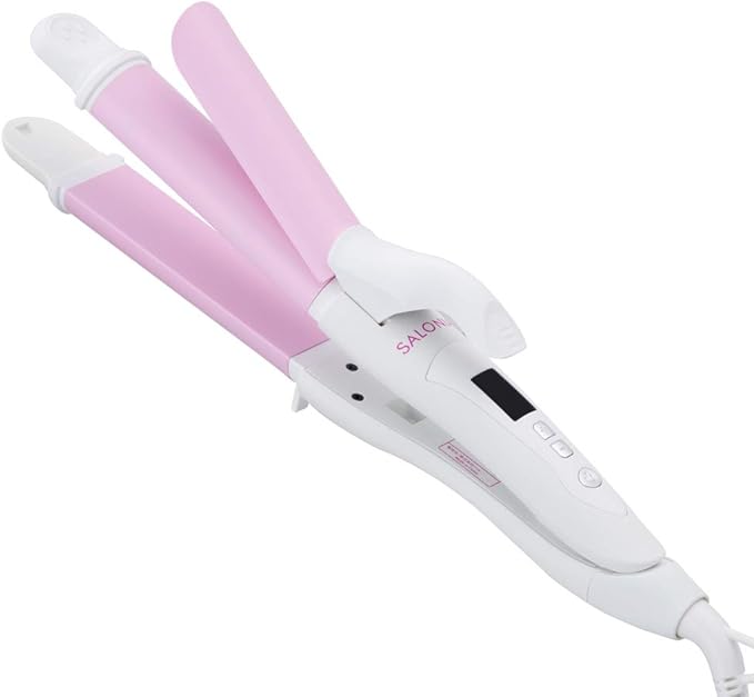 Amazon 春限定 Salonia サロニア 2wayストレート カールヘアアイロン 32mm プロ仕様2 海外対応 クリアピンク Salonia サロニア ホーム キッチン Amazon 春限定 Salonia サロニア 2wayストレート カールヘアアイロン 32mm プロ仕様2 海外対応 クリアピンク Salonia サロニア ホーム キッチン