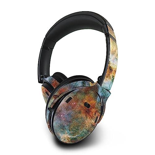 Image of MightySkins Glossy Glitter Skin Compatible with Bose QuietComfort 45 Headphones Space Cloud | Protective, Durable High-Gloss Glitter Finish | Easy to Apply | Made in The USA