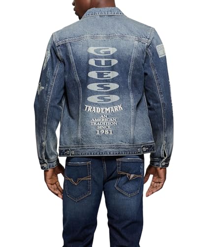 GUESS Men's Dean Denim Jacket2