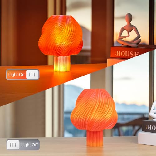 Image of IEMAI Clear PETG Filament 1.75mm 4KG Bundle, Glossy Transparent Finish 3D Printer Filament 4-Pack Clear Orange Smoke Gray Red-Orange for Lampshade, Creative DIY, Home Decor
