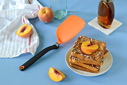 Dreamfarm Chopula –Super Flexible Chopping Sit Up Spatula – Safe For Non-Stick, One Size, Orange #TOP7