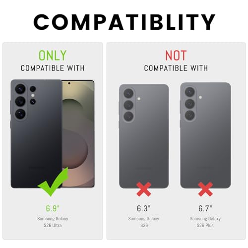 Coque Samsung S26 Ultra étui portefeuille brun clair - 2