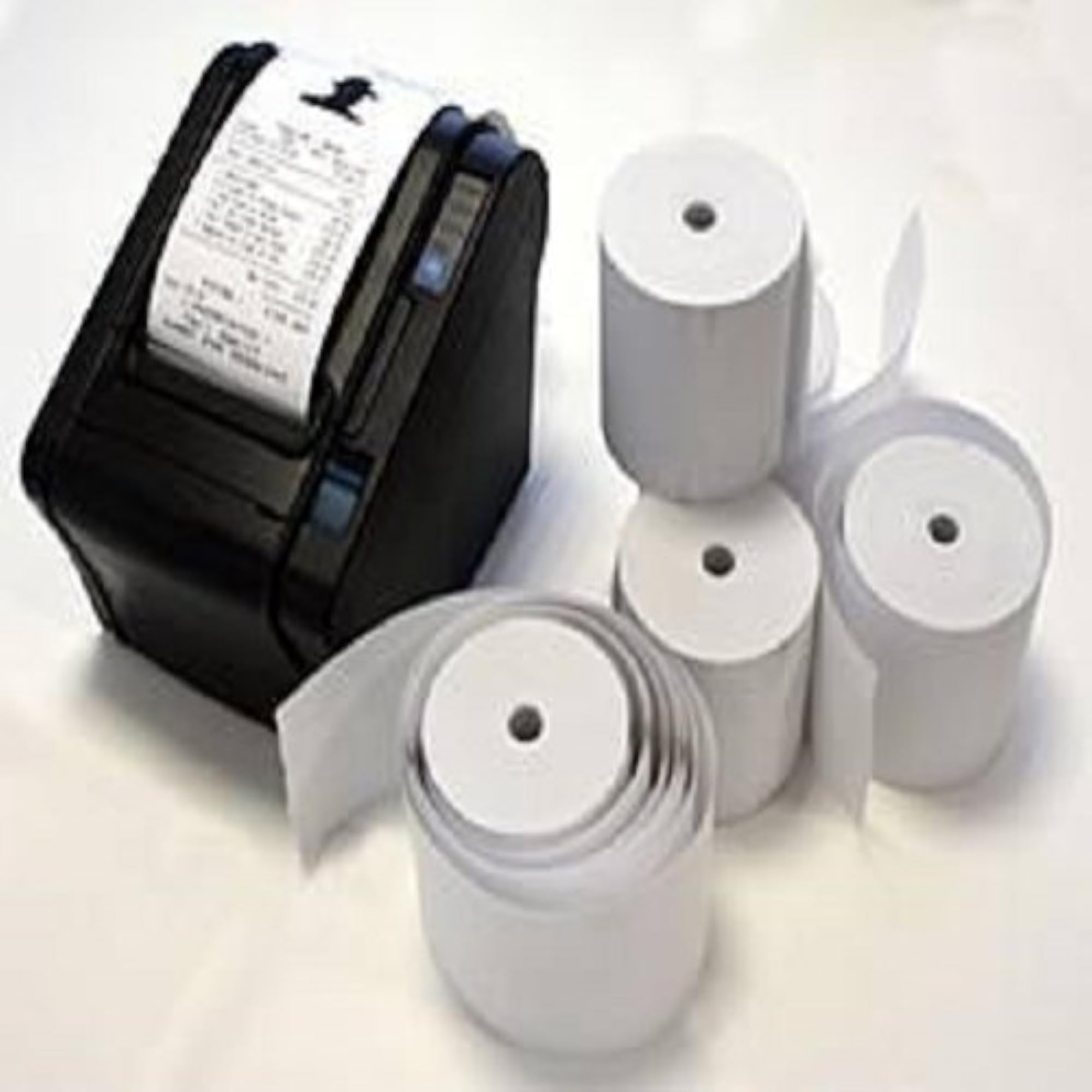 80MMx50M Thermal Paper Roll for Billing Machines, Set of 10