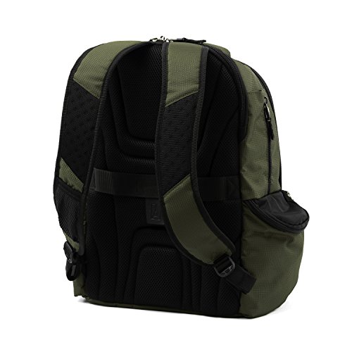 Image of Travelpro Bold Lightweight Rugged Backpack, Fits up to 15.6 inch laptop and tablet sleeve, Olive /Black