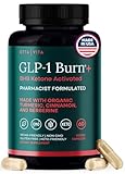 GLP-1 Supplement for Appetite Support and Metabolic Health for Men and Women with BHB Ketones, Apple Cider Vinegar, Berberine HCL, Turmeric and Cinnamon - Supports Energy, Digestion and Daily Balance