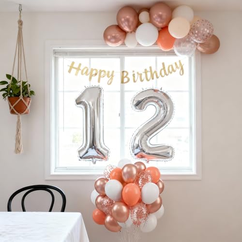 Black Gold Balloons - 60PCS 12 Inch White Pearl & Metallic Confetti Balloons for Wedding, Birthday, Baby Shower Party Decor (20 Black, 20 White, 10 Gold, 10 Confetti) - Image 7