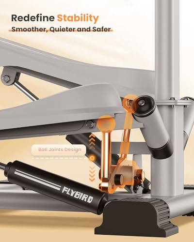 FLYBIRD Stepper mit Lenker, Twist Treppensteiger für Übungen für Beintraining, 150 kg Tragfähigkeit, stoßarmes Cardio-Gerät für Zuhause, geeignet für Anfänger