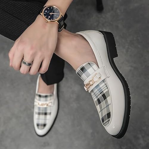 Men's Classic Business Dress Shoes Genuine Leather Oxfords Comfortable Breathable Work Shoes Multi- Occasion Wear4