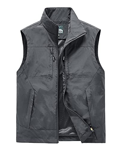 Chaquetas sin mangas y chalecos deportivos de hombre para viajes al aire libre