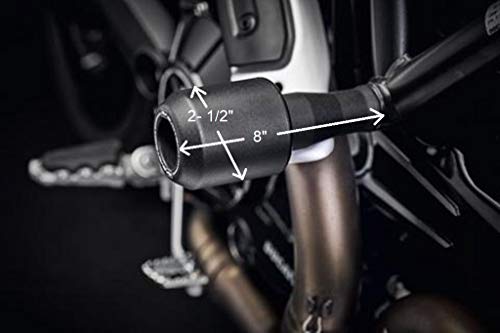 Evotech Performance Frame Crash Sliders/Bobbins to fit Ducati Scrambler 1100\'s. Years 2018+. PRN014009