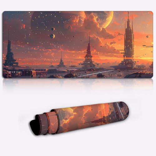 Tapis de souris rectangulaire en caoutchouc premium 900 * 400 * 4mm