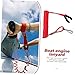 Abaodam Boat Engine Emergency Stop Lanyard Cord Safety Tether for Motor Shutoff Cord for Use Essential for Boating and Watercraft Safety