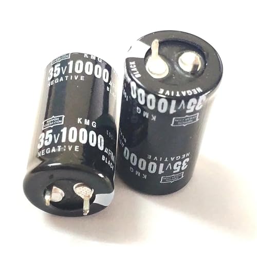 Condensateur 10000uF 35V électrolytique radial aluminium 10000MFD 35WV 22x40mm pour circuit DIY