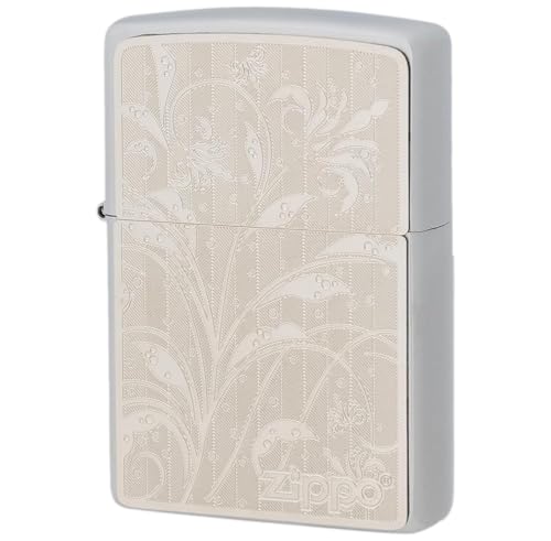 Encendedor Zippo plateado vintage de latón miniatura 1