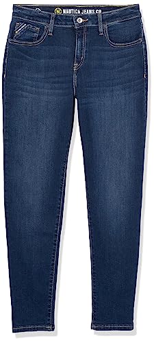 Nautica Women's Jeans Co. True Flex Mid-Rise Skinny Denim