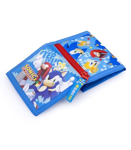 Creativolution Monedero Infantil con Bolsillo para Monedas para Fans DE Sonic - Producto Oficial - imagen 4