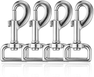 Swivel Clip Heavy Duty Dog Leads Clips Dog Leads Clasp Dog Leads Snaps Hooks Trigger Clip 4pcs