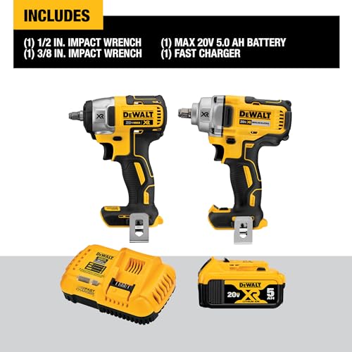 Heavy Duty Cordless Impact Wrench Kit