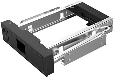 ORICO 5.25 Inch Trayless Hot Swap Bay Rack Compatible for 3.5 Inch SATA I/II/III Hard Drive - PC Bay SATA Adapter Converter Compatible with 3.5" HDD Disks