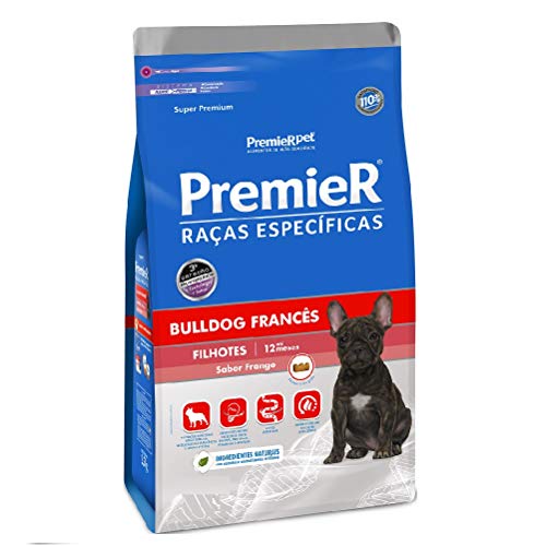 Ração Premier Raças Específicas Bulldog Francês para Cães Filhotes, 2,5kg Premier Pet Raça Filhotes,