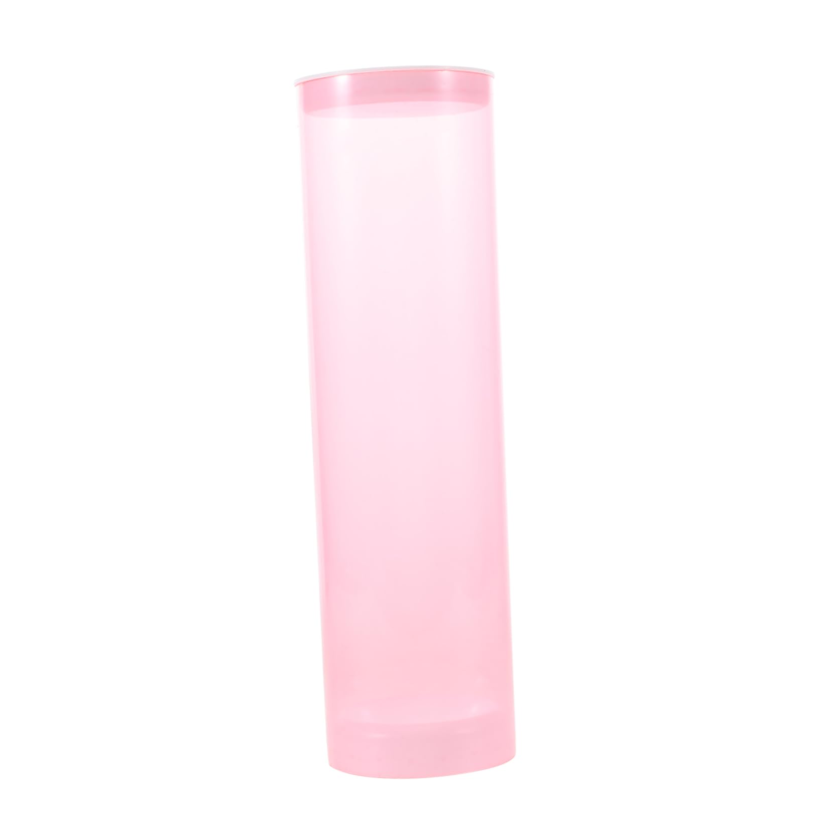 KOMBIUDA Tube de Pickball Transparent en Plastique avec Grosse Capacité, Boîte à Balles Portable pour Tennis et Badminton, pour Sports Intérieurs et Extérieurs