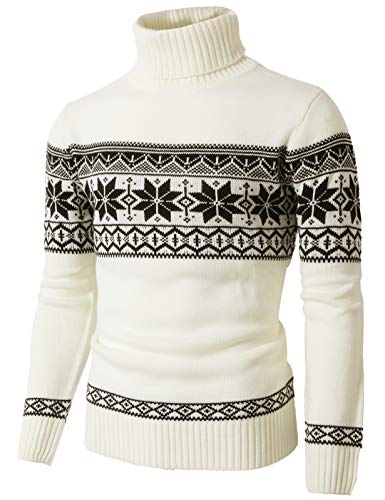 H2H Mens Casual Slim Fit Knit Cardigan with Double Shawl Collar White US