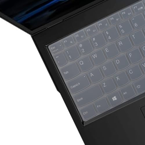 Image of Saco Laptop Keyboard Protector Cover for 2024 Lenovo LOQ 15.6 Inch|Legion 5|Lenovo Legion 5 Pro /Legion Slim 5 5i 16 inch|Lenovo ideaPad Gaming 3 3i 15.6 Inch Gaming Laptops - Transparent