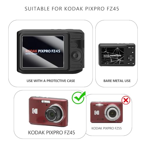Funda de silicona para Kodak PIXPRO FZ45 color negro miniatura 2