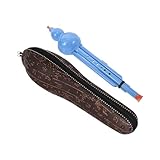 NOLITOY Hulusi Sopranflöte 7-loch Aus Abs Kunststoff Mit Etui Stimmstabil Robust Musikinstrument Für Kinder Anfänger Praktische Folkflöte Zum Üben