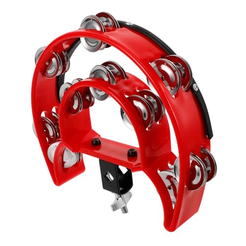 Levemolo Sound Tambourine Strike Bell Hand Bell for Percussion Practice for Ages