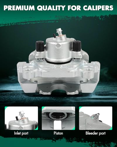 Image of SCITOO Front Disc Brake Calipers Assembly For Audi,For Volkswagen | Models - For A3 2010-2013,For Beetle 2012-2019,For Golf 2010-2014,For Jetta 2005-2018,For Rabbit 2006-2009 19B2974 19B2975