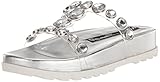 KARL LAGERFELD Paris WOMENS FOOTWEAR FLAT sandal,CLEAR,7.5