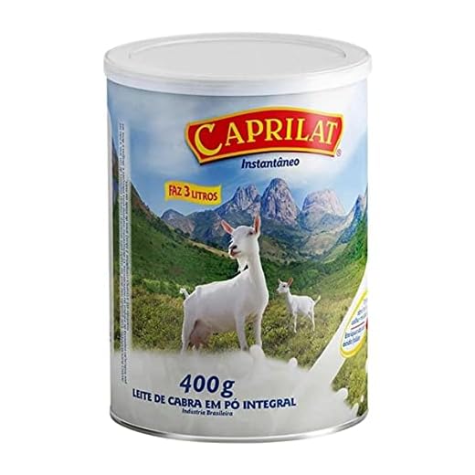 Leite De Cabra Em Pó Caprilat Instantâneo 400g