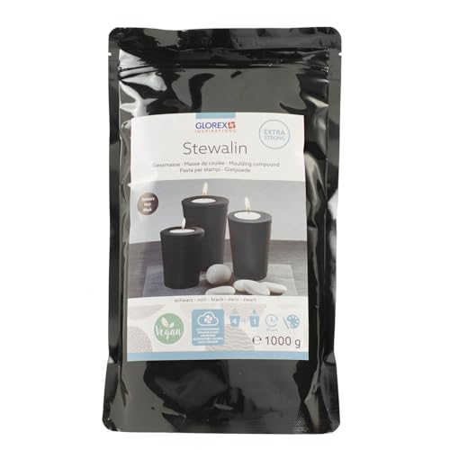 Stewalin Gießmasse schwarz 1kg