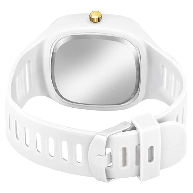 Image of SELLORIA Square Shape Analog Silicon Strap Stylish Designer Watch Kids Watch for Boys
