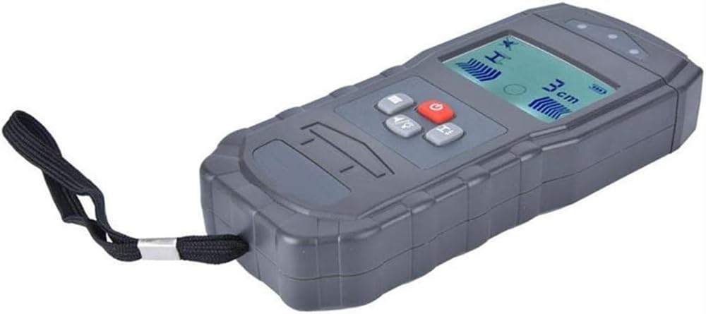Detector de pared, escáner de pared, buscadores de detectores electrónicos de pared 4 en 1 con advertencia, cuatro modos de escaneo for postes de madera, metal, detección profunda de cables de CA vivo