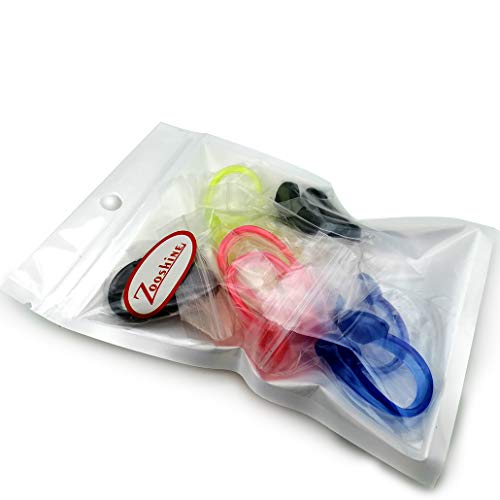 Zooshine 8PCS Waterproof Non-Slip Swimming Nose Clips Dotted Surface Pool Nose Plug for Kids Adults Protect Your Nose in Water Sports - Thumbnail 4