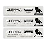 CLENVIA Horse Paste 1.87% – Apple Flavored Wormer – 6.08g Tube – Treats Up to 1250 lb
