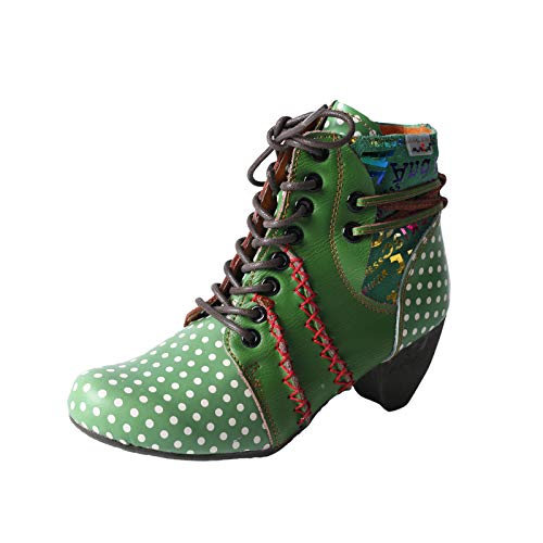 Botines verde marca TMA EYES