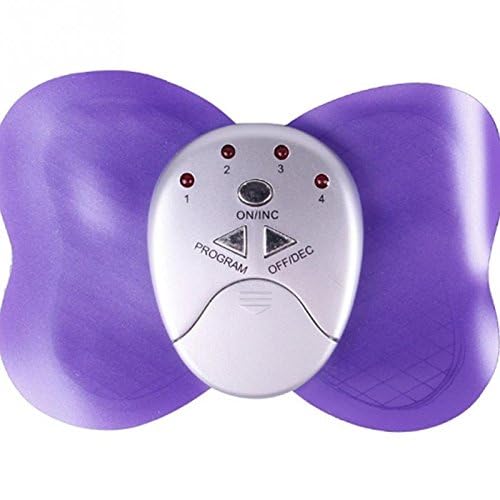 Electronic Butterfly Muscle Stimulator Device, Portable Body Massage Pad for Arms, Legs and Abdomen, Compact Fitness Training Accessory, Pack of 1-image-47