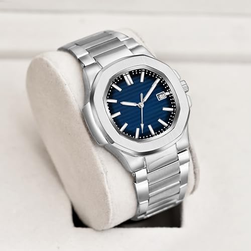 Image of Acnos 7 Colours Plain Dial Quartz Analog Day & Date Calendar Quartz Analog Business Watch