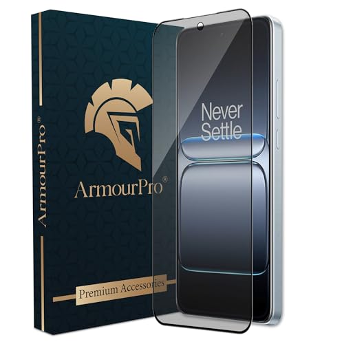 Image of ArmourPro Anti Glare Matte Tempered Glass for OnePlus Nord 5 / OnePlus 15 - Anti-Fingerprint Screen Protector, 9H Scratch Resistant, Smooth Touch, Edge-to-Edge Full Coverage