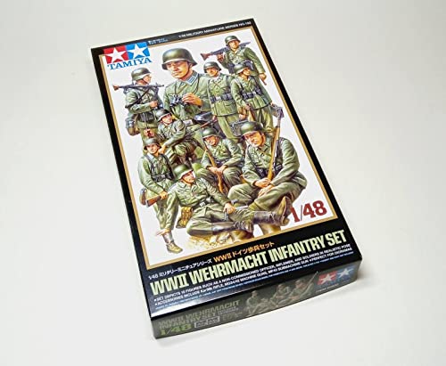 Wehrmacht Infantry Set 1/48 Tamiya maquette historique haute précision