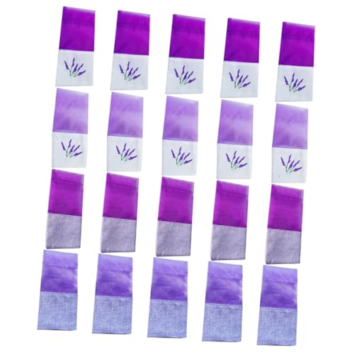 20 bolsas de saquitos de lavanda vacías ABOOFAN miniatura 1