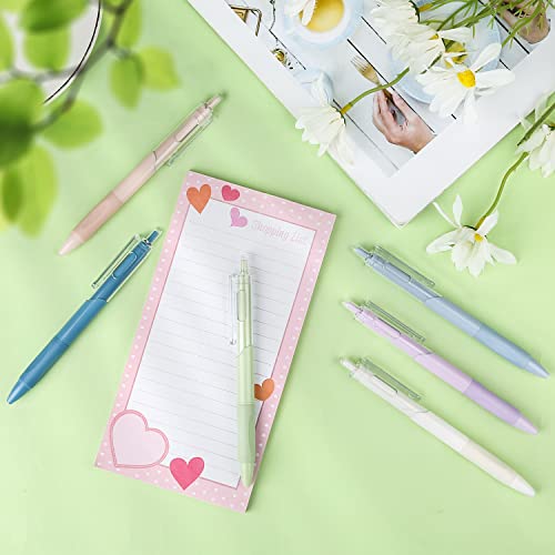 LUTER 6 Pezzi Penna a Sfera Inchiostro Nero, 0,5