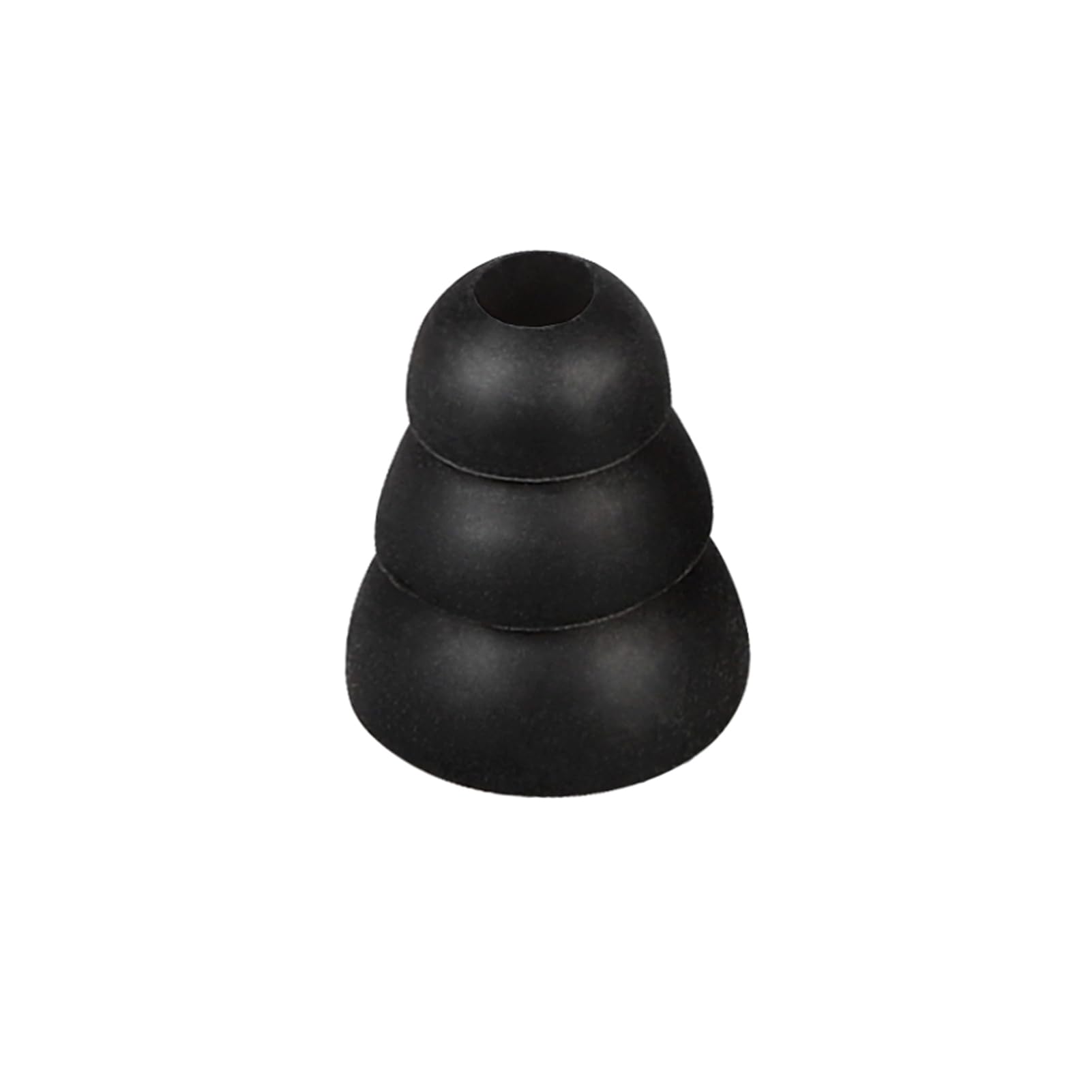 Earbud Tips Earbud Covers Triple Flange Ear Tip, 9 Pairs S/M/L Size Triple Flange Noise Isolate Silicone Cushion Ear Bud Tips with 3.8mm Connector