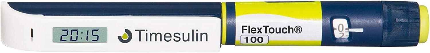 Timesulin Pen Cap for Novo Nordisk FlexTouch - 1 Each, Pack of 2