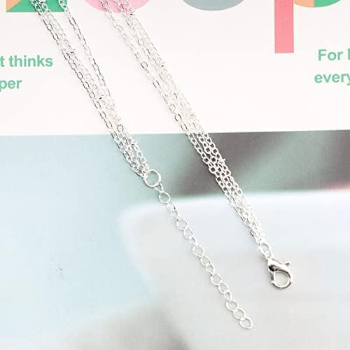 Inilbran Boho Sequin Necklace Silver Layered coin Pendant Necklace Vintage Long Necklaces Chain Coin Disc Necklace Chain Jewelry for Women and Girls
