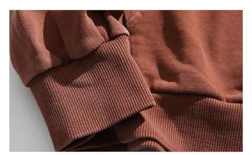 Men Vintage Distress Hoodies Couple Sweatshirt Korean Streetwear Pullover4