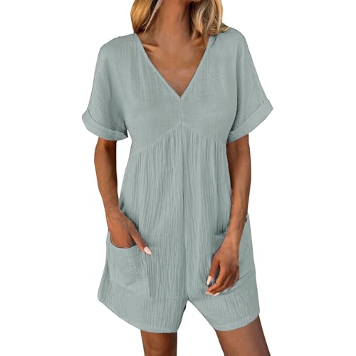 Combinaison pour femme col en V avec fermeture éclair chic et tendance en taille standard